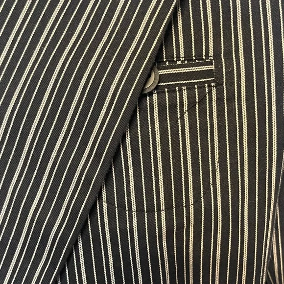 Erin London Striped Blazer - Picture 6 of 6